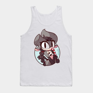 Binggan Cow Suit (FRONT SIDE) Tank Top